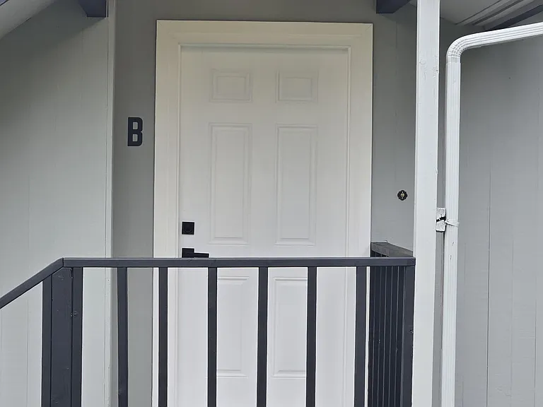 Western view of "B" entry.