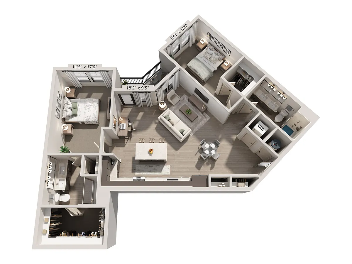 Floor plan B8