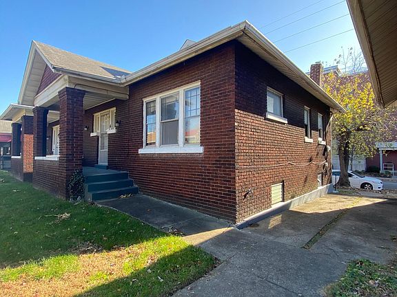Front of house with porch