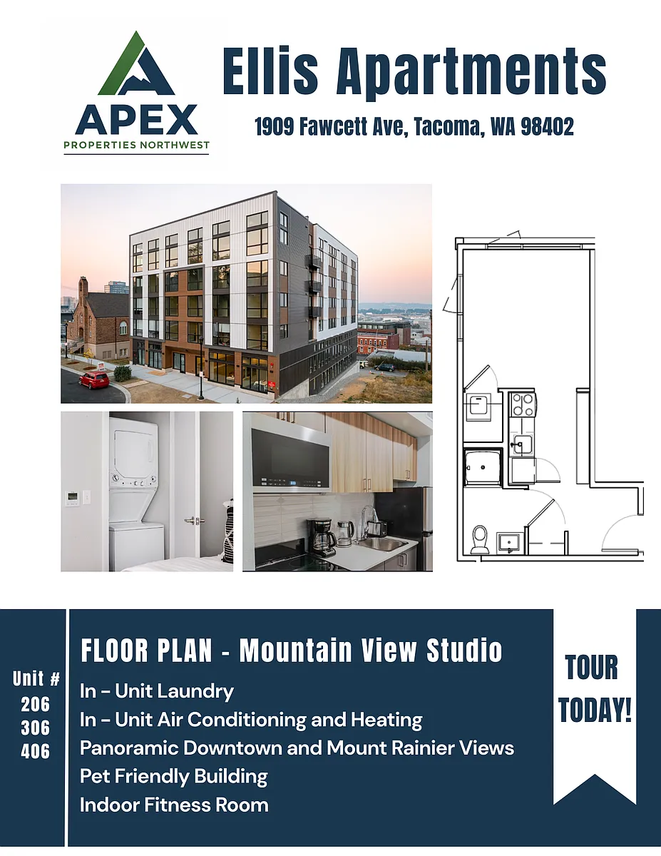 Floor plan Studios