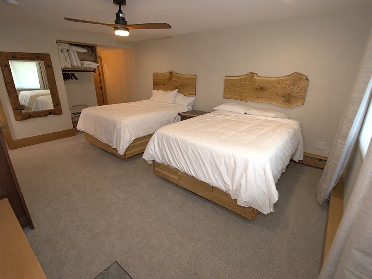 Bedroom towards Full Bathroom