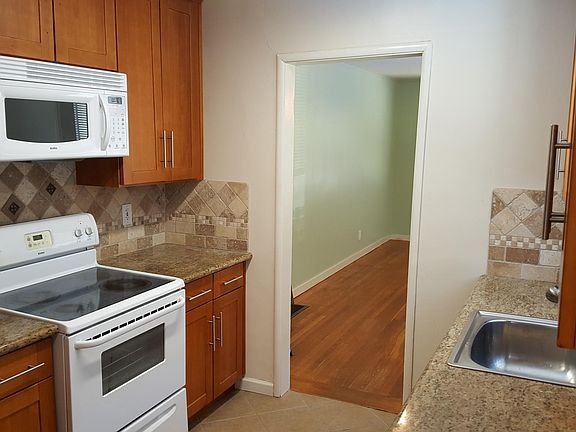 Galley Kitchen looking towards dining area