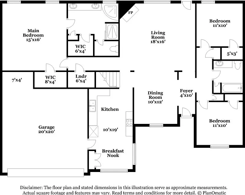3 bed, 2.0 bath, 1739 sqft, $3,110 — Photo 2