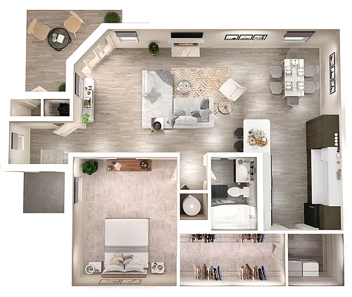 Floor plan Morehead