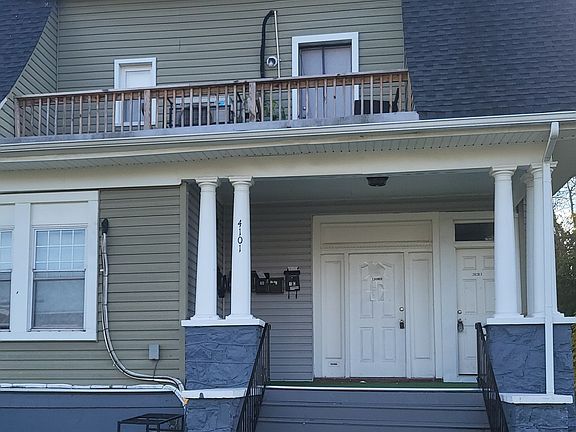 House - Unit is to the left at top of steps