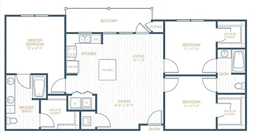 Floor plan C1