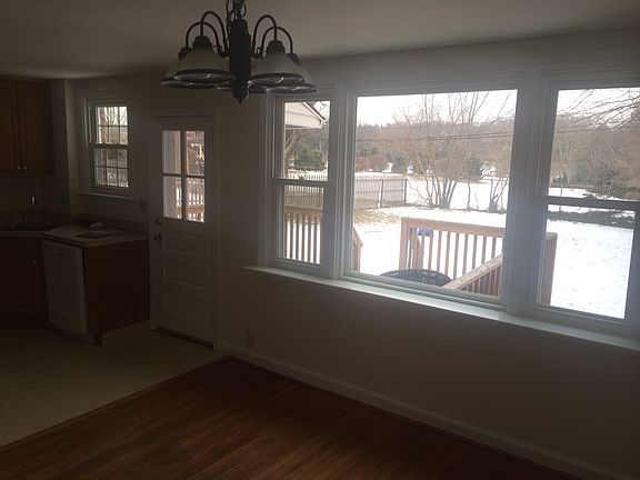 Dining Room and back yard