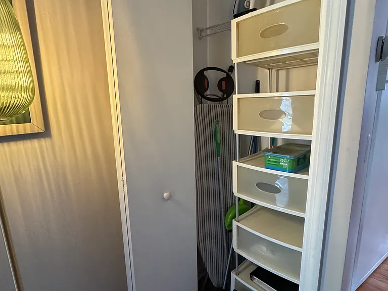 Utility closet.