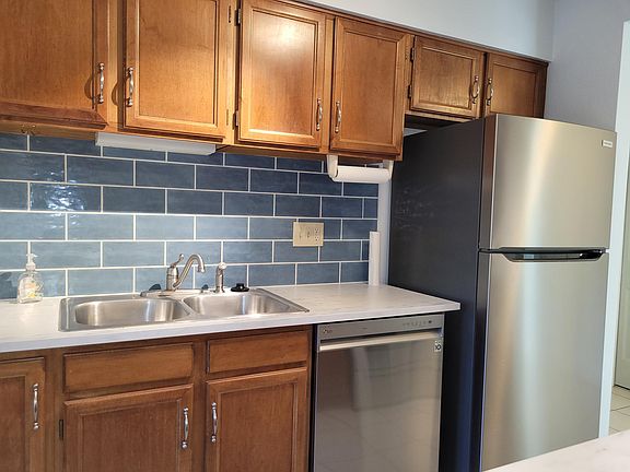 Kitchen with brand new appliances