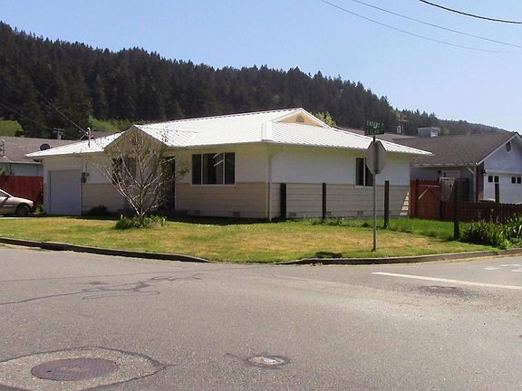 Corner lot, near busstop, ride anywhere in Del Norte County for $1.00.