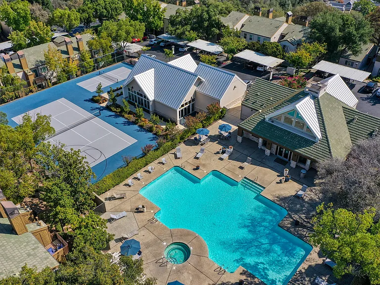 Drone View of Community