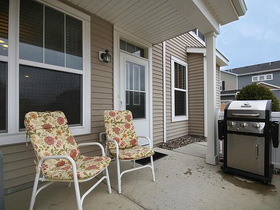 Great patio area to enjoy coffee in the morning or drinks in the evening!