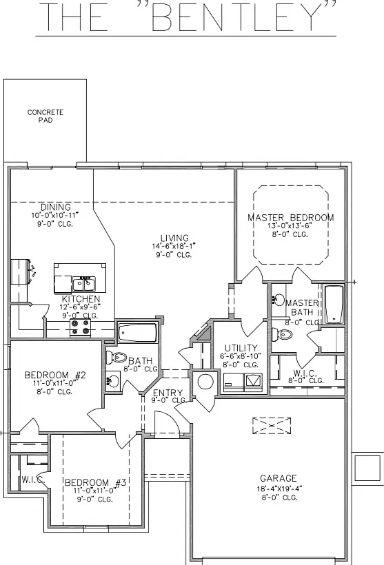 4114 W 105th St - Cute 3/2/2 in Southern Reserve, Jenks! Comm. Pool — Photo 2
