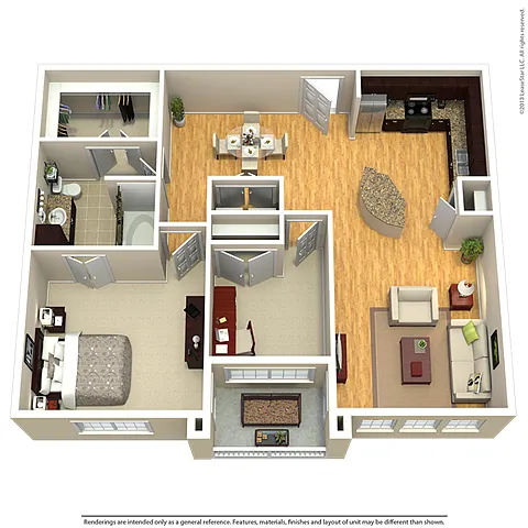 Floor plan B1