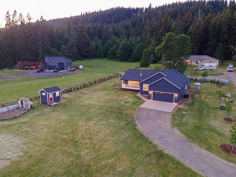 Neighborhood backs up to Forest Land.