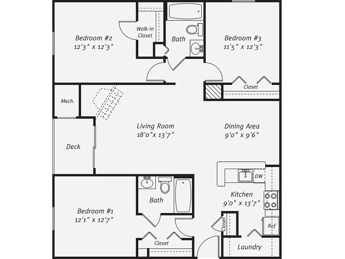 Floor plan C1