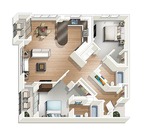 Floor plan E