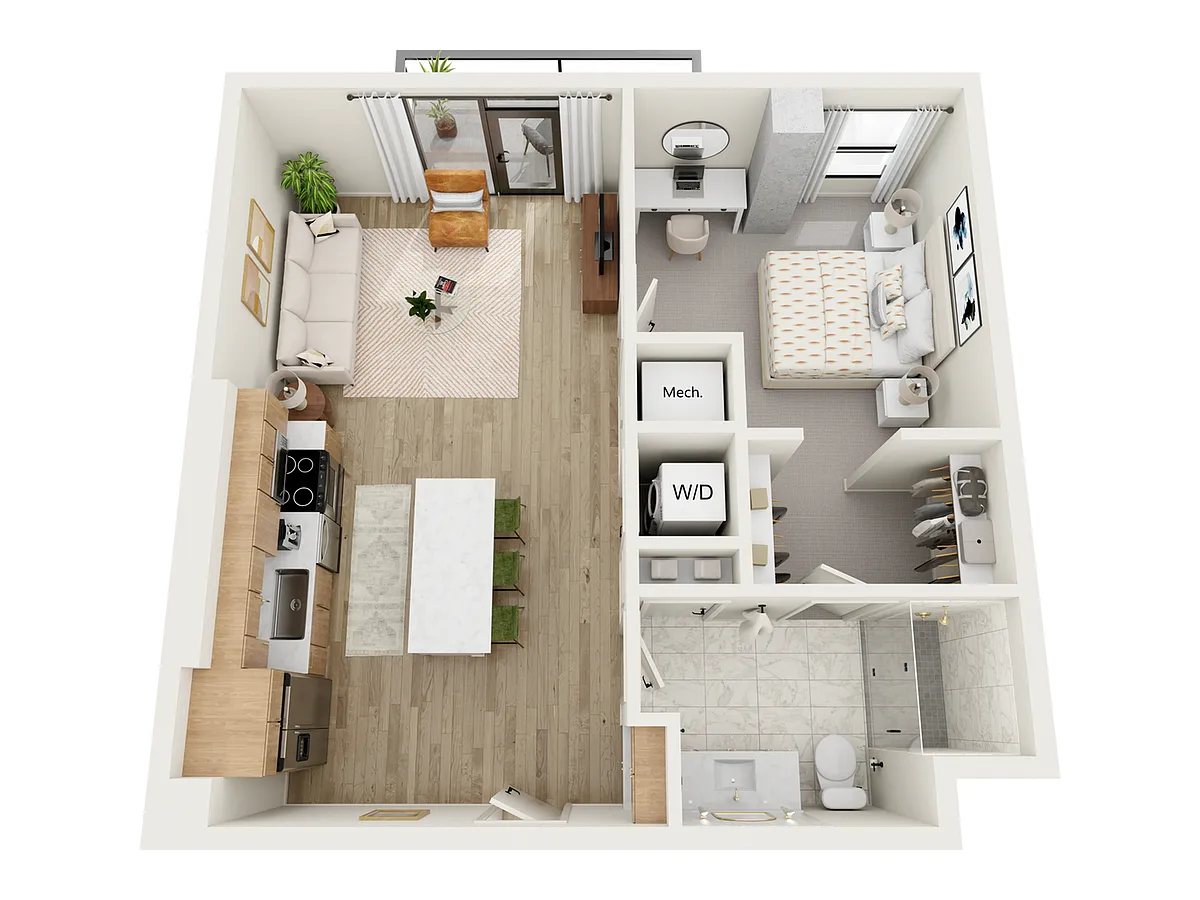 Floor plan Prickly Pear