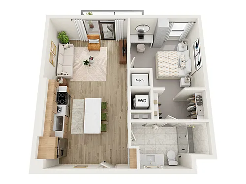 Floor plan Prickly Pear