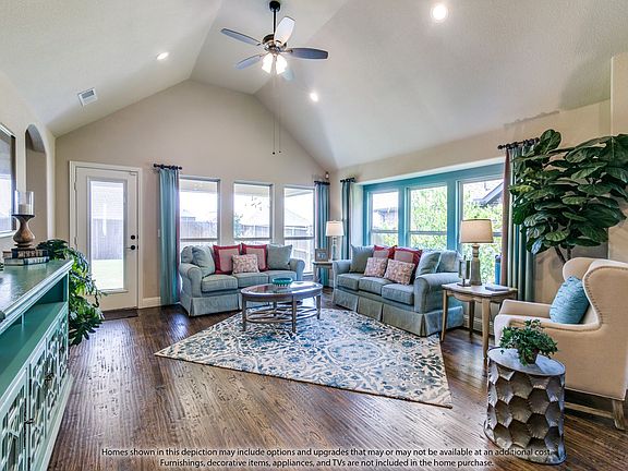 Woodcreek Hawthorne II Model Family Room