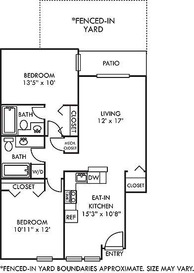 Floor plan Milwood
