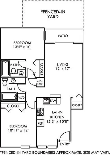 Floor plan Milwood