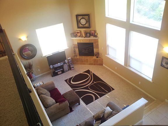 View of living area from Master suite