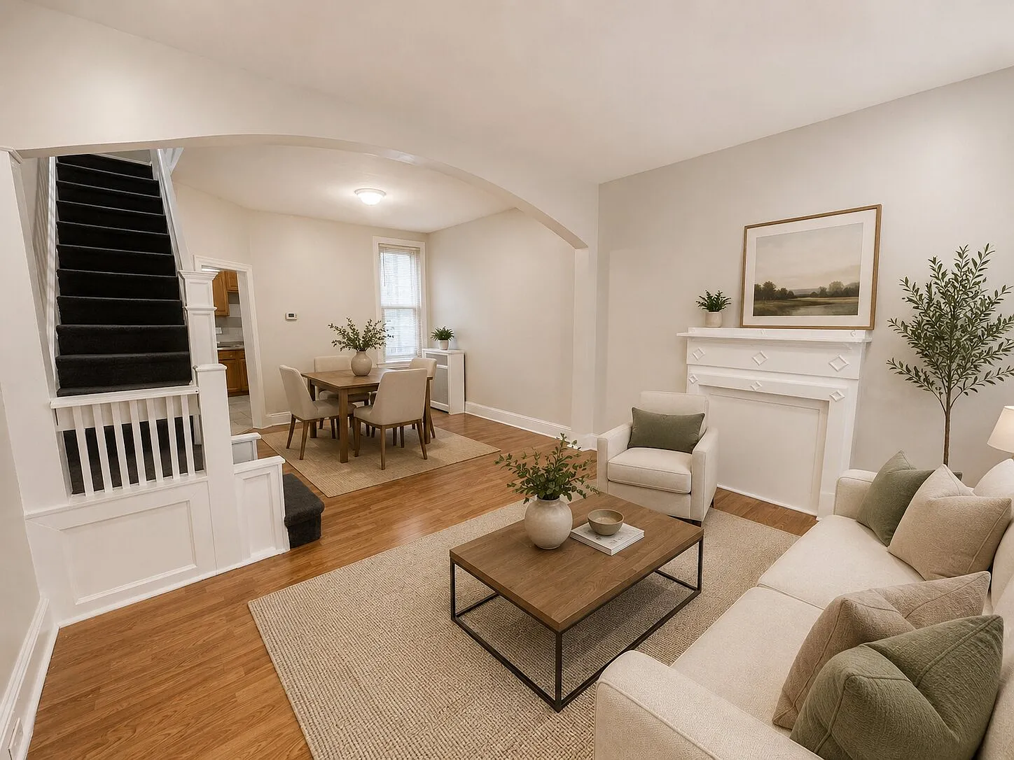 3-Bedroom Philadelphia Rowhome | Spacious Layout | Convenient Strawberry Mansion Location — Photo 1
