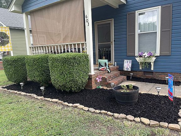Front yard landscaping