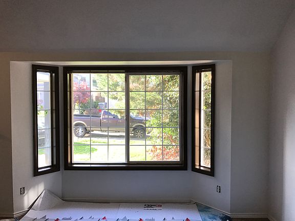 Bay window in formal living 