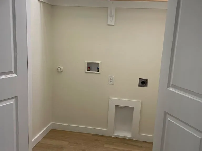 Laundry closet