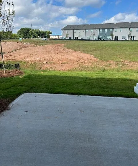 Patio and Open space for future park