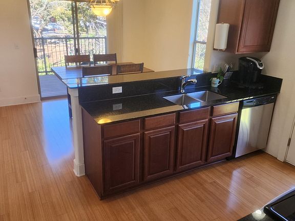 Breakfast bar and open Dining area
