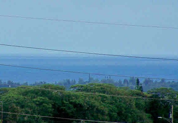 Enhanced view of ocean from upstairs