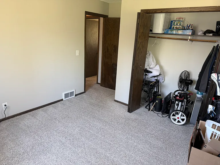 Upstairs third bedroom