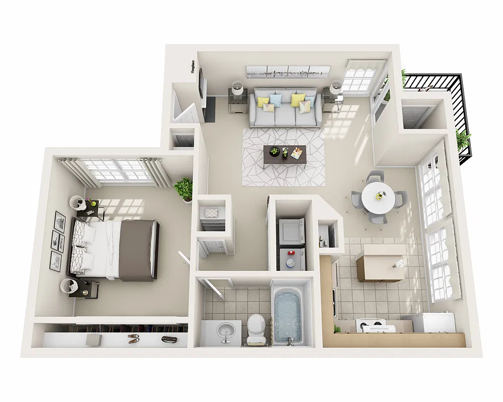 Floor plan Bedford