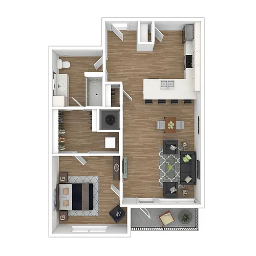 Floor plan The Ellington