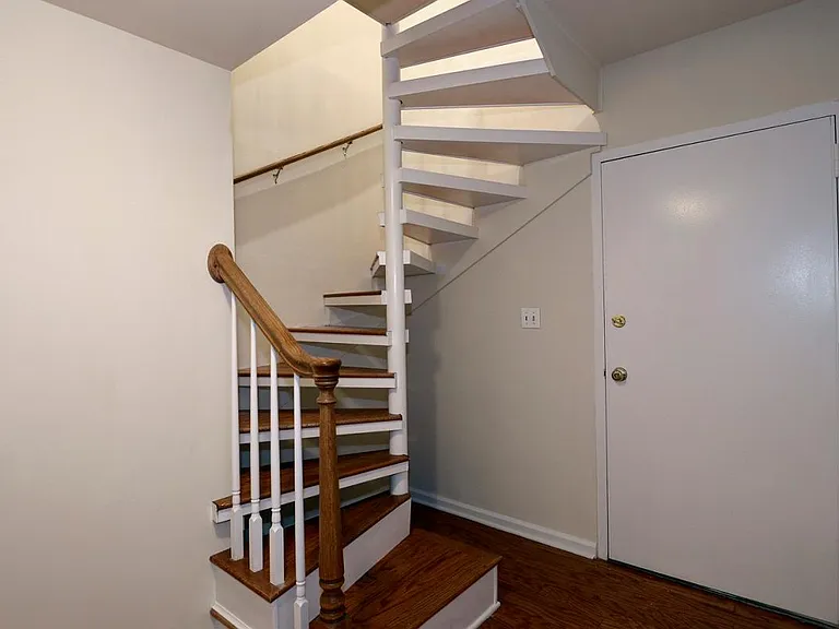 Staircase to second level