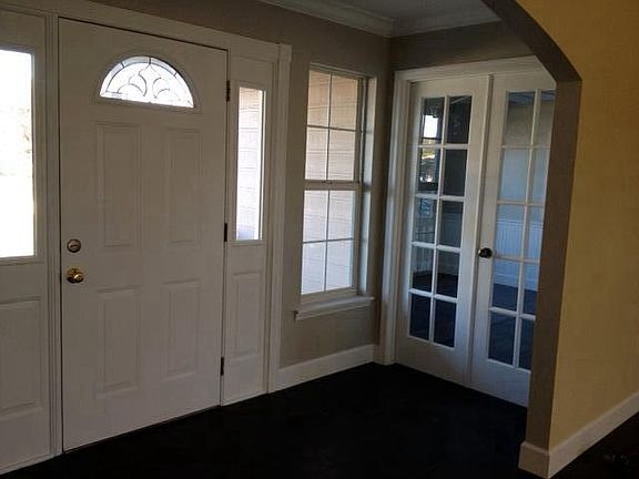 Entry and office (French door) entrance
