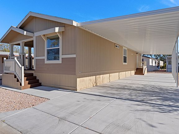 Convenient covered carport