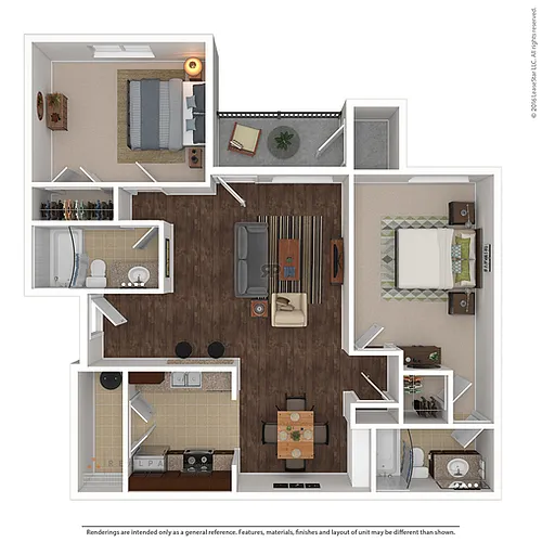 Floor plan B2-Asher