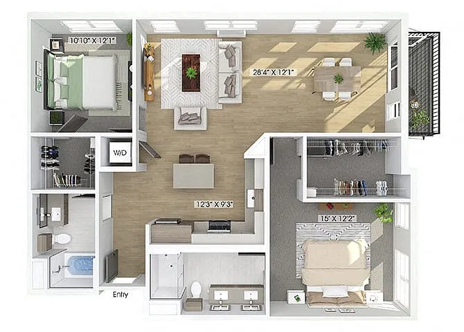 Floor plan B13