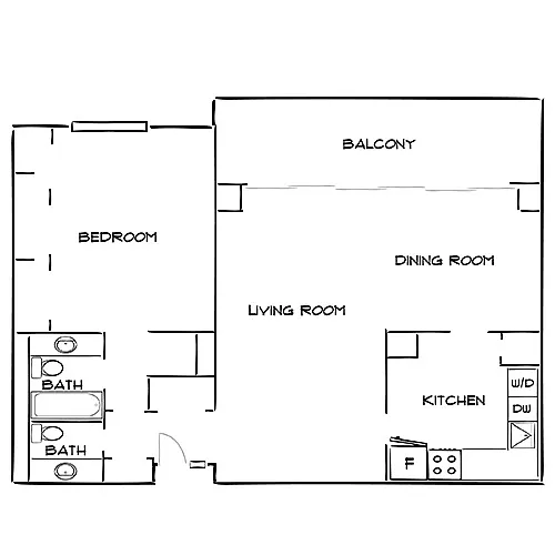 Floor plan Design 1A15
