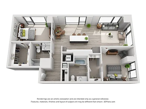 Floor plan B12N