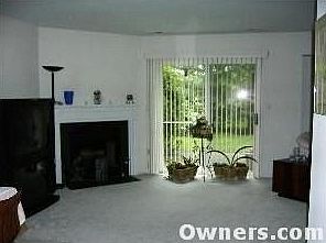 LR Fireplace and Slider to Patio