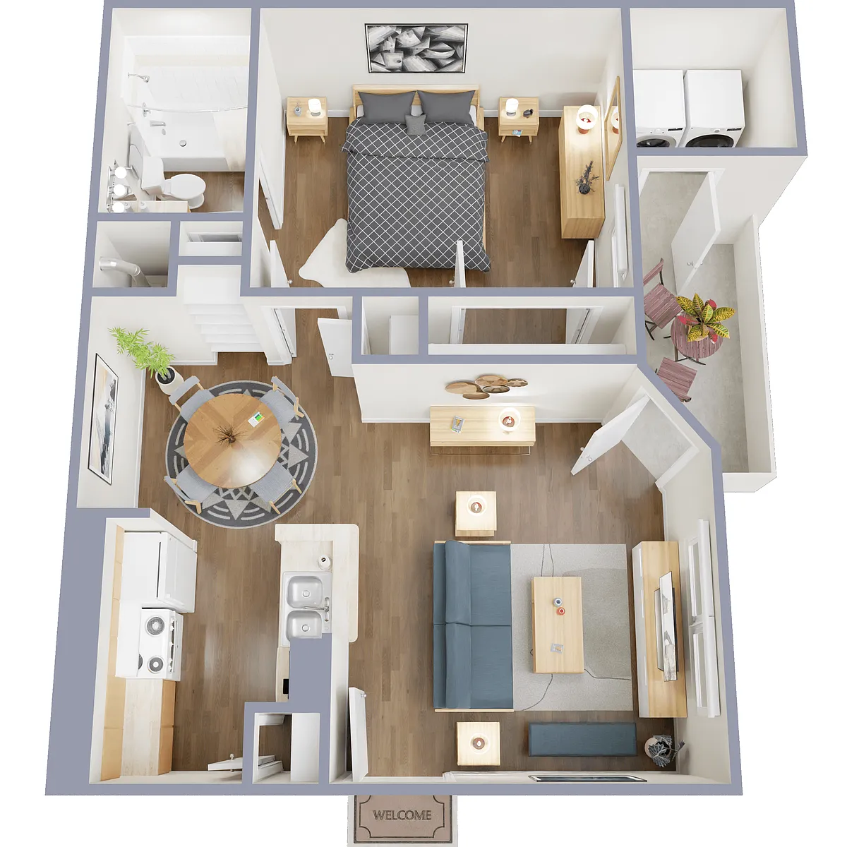 Floor plan A1