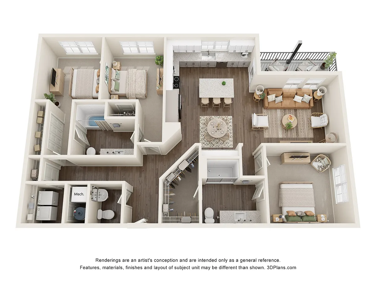 Floor plan The Juliette
