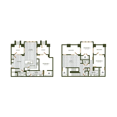 Floor plan O'Connor Townhome