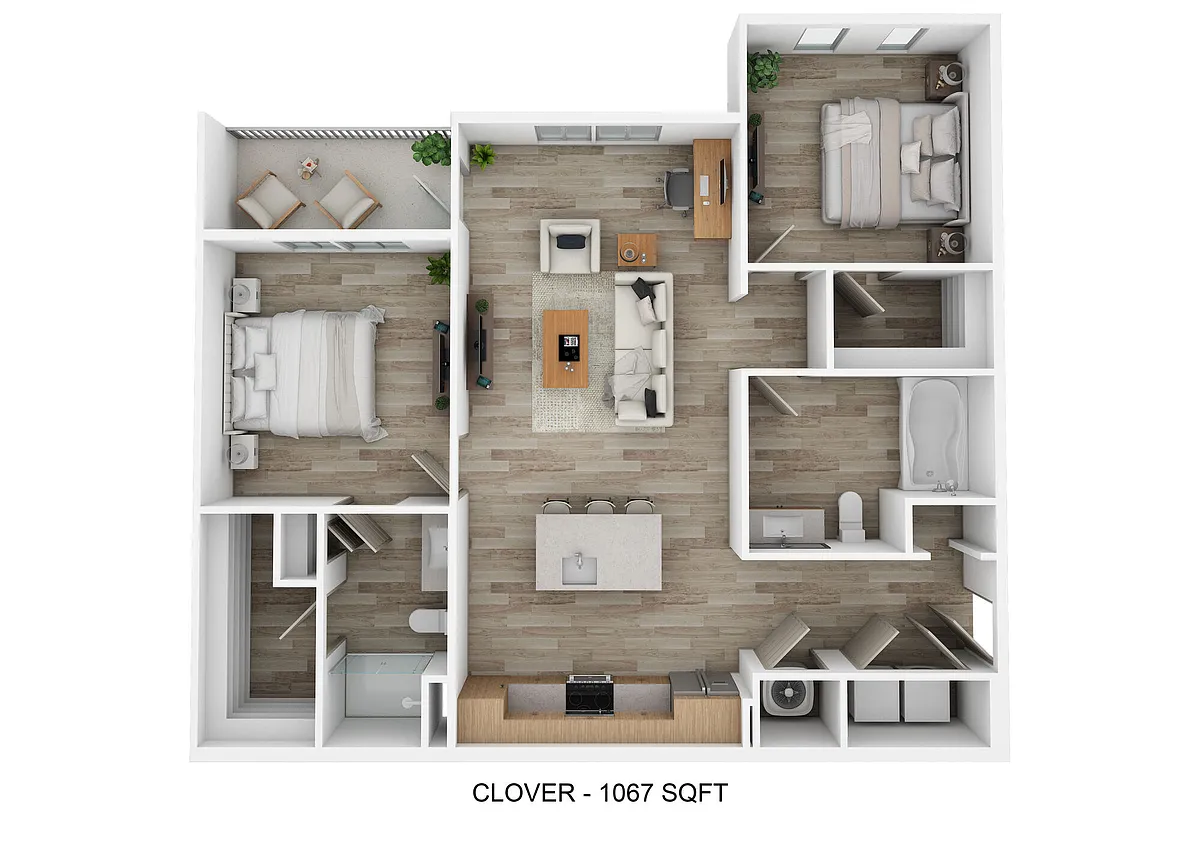 Floor plan Clover
