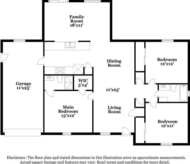 3 bed, 2.0 bath, 1375 sqft, $2,025 — Photo 2